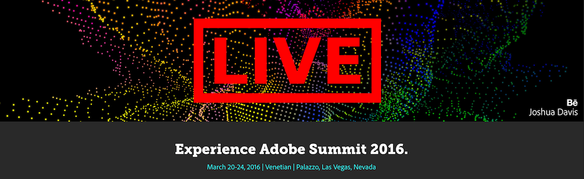 Adobe Summit 2016!