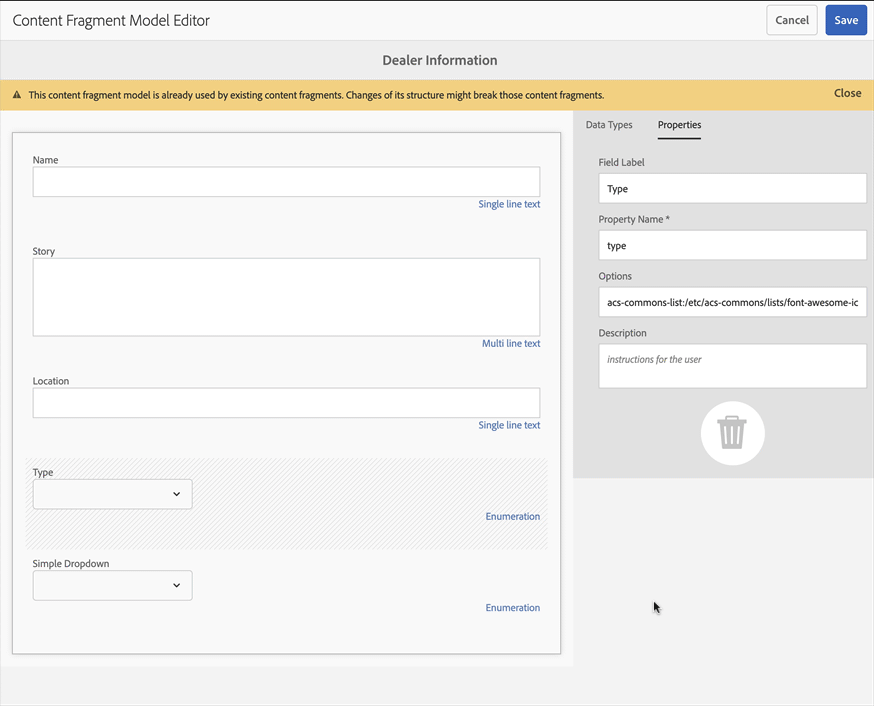 Dynamic Dropdowns