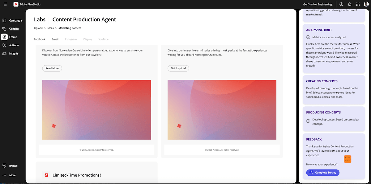 Come See the Content Production Agent at Adobe Summit